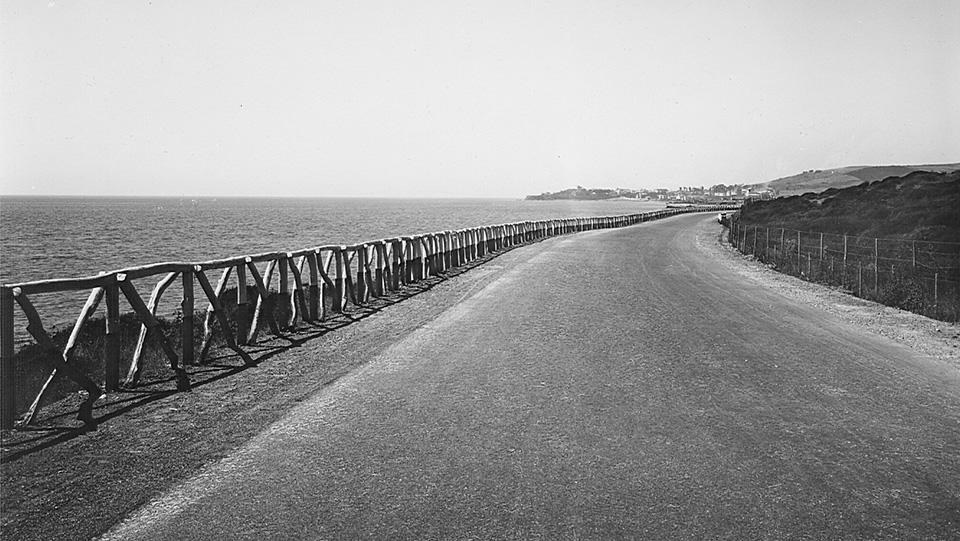 Lazio, strada statale 1 'Via Aurelia' presso Santa Marinella, 1930