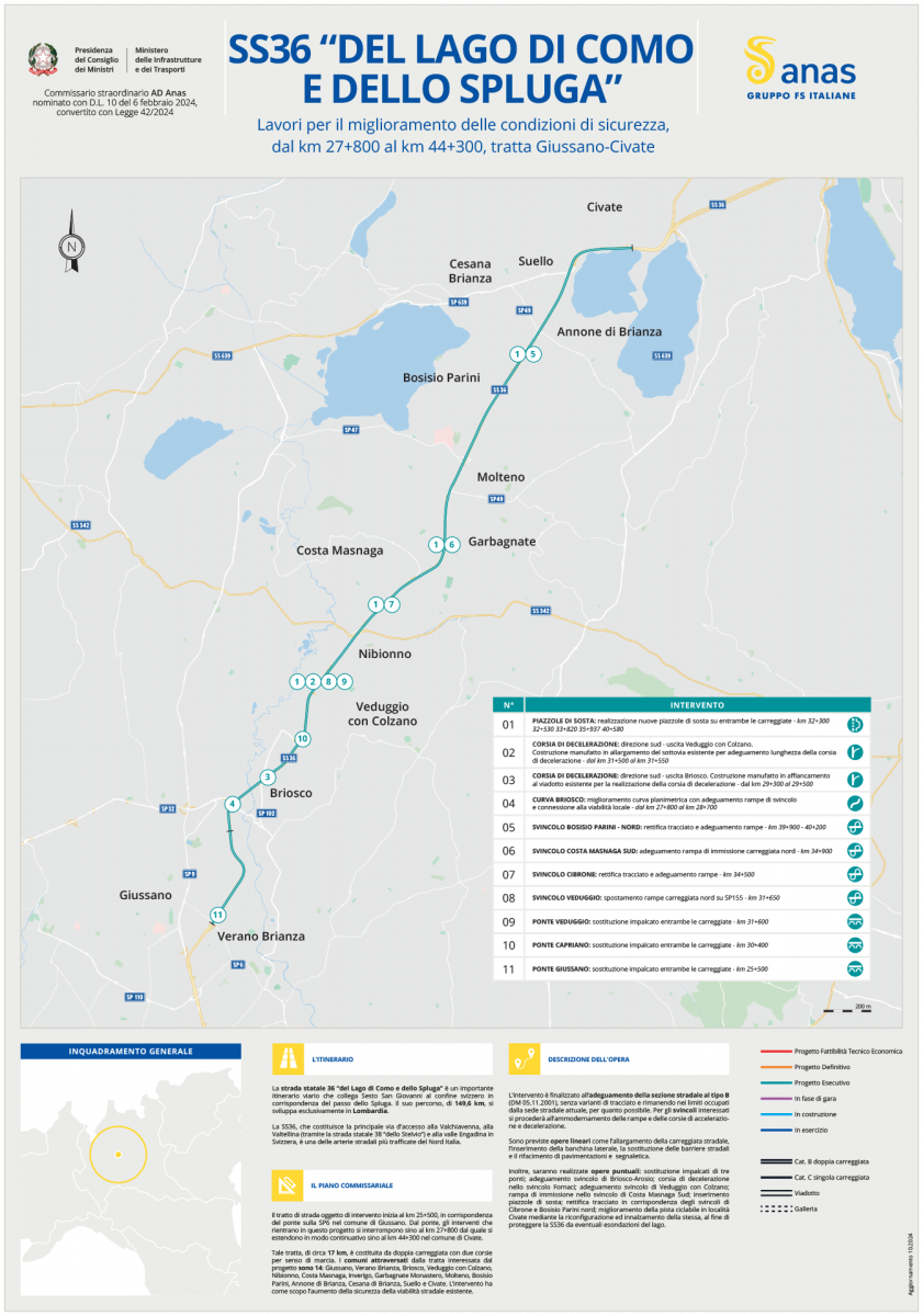 SS36 del Lago di Como e dello Spluga