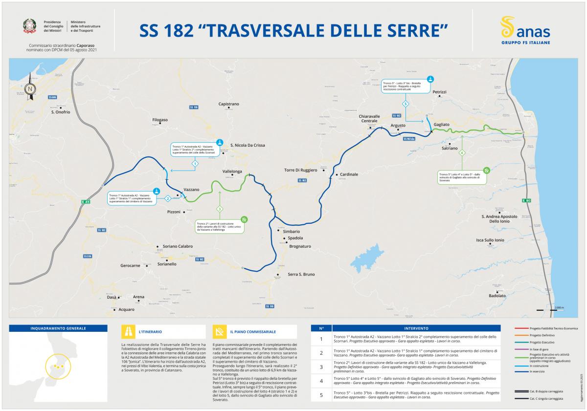 Apri il pdf della mappa SS182 Commissario Caporaso