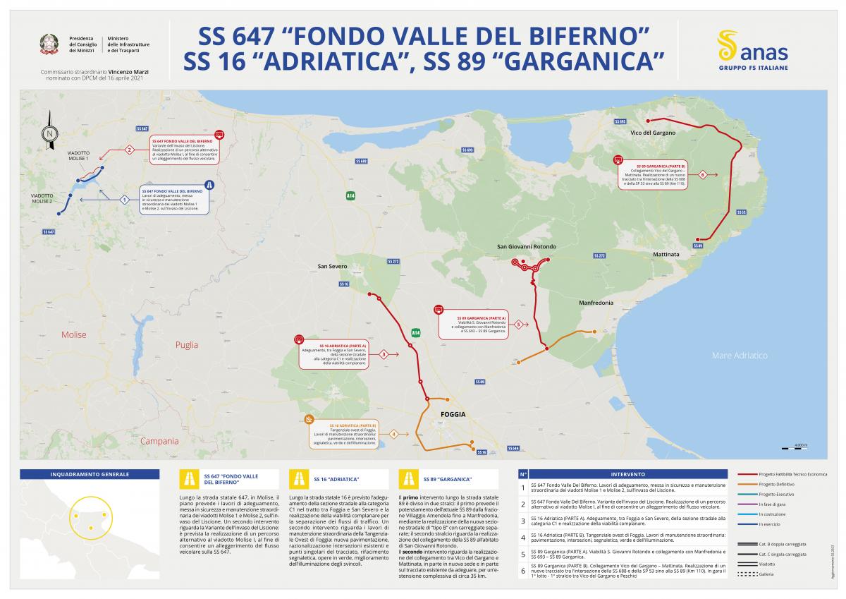 Scarica il pdf della mappa "SS 647 - SS 16 - SS 89"