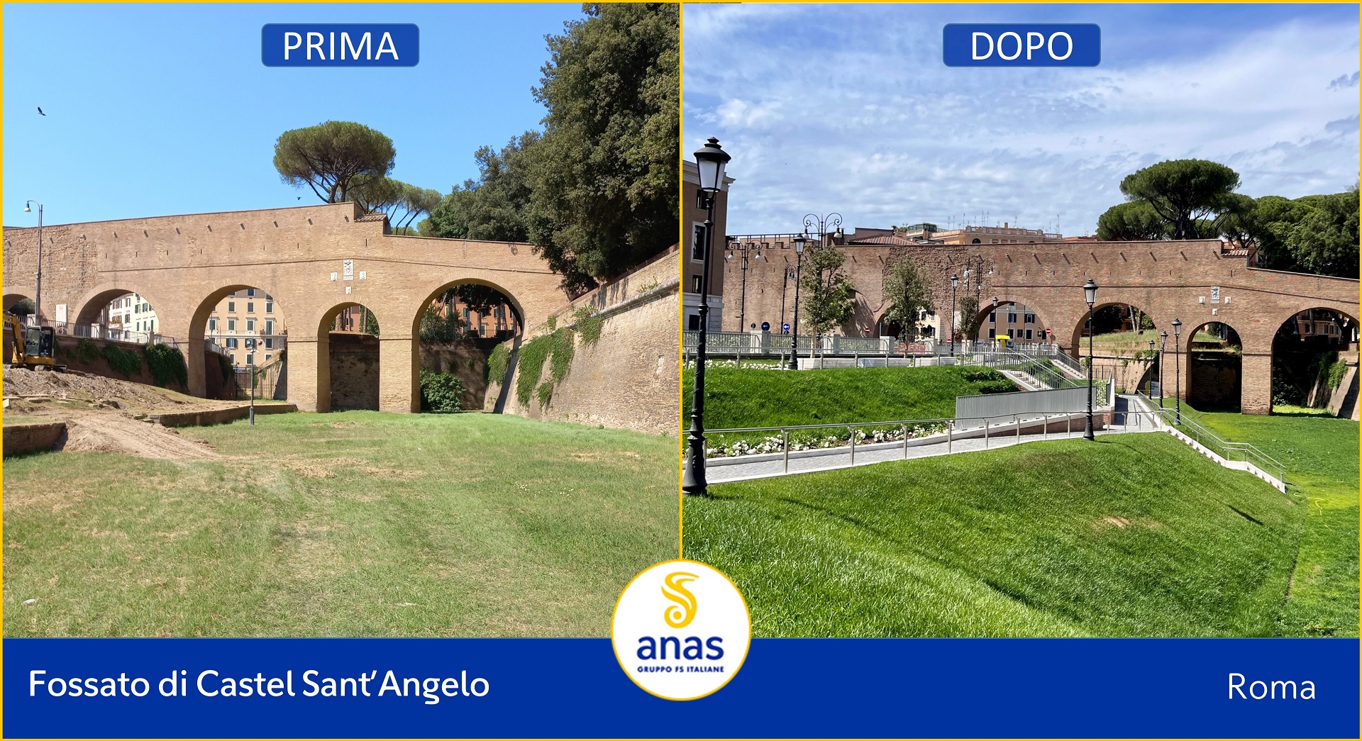 Prima e dopo i lavori