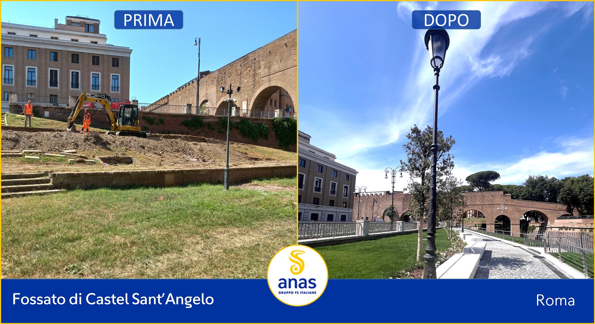 Prima e dopo i lavori