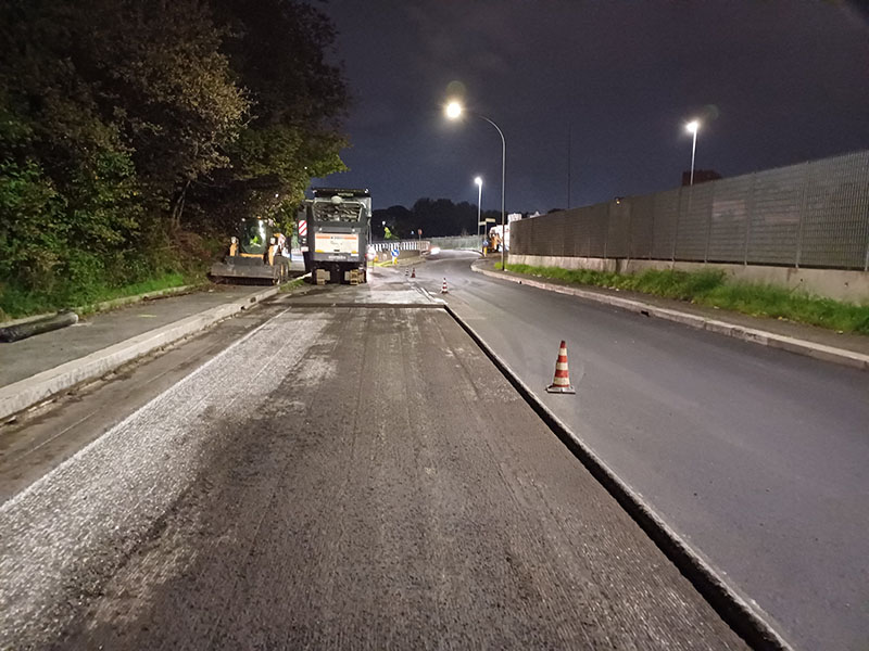 Lavori di risanamento del piano viabile 