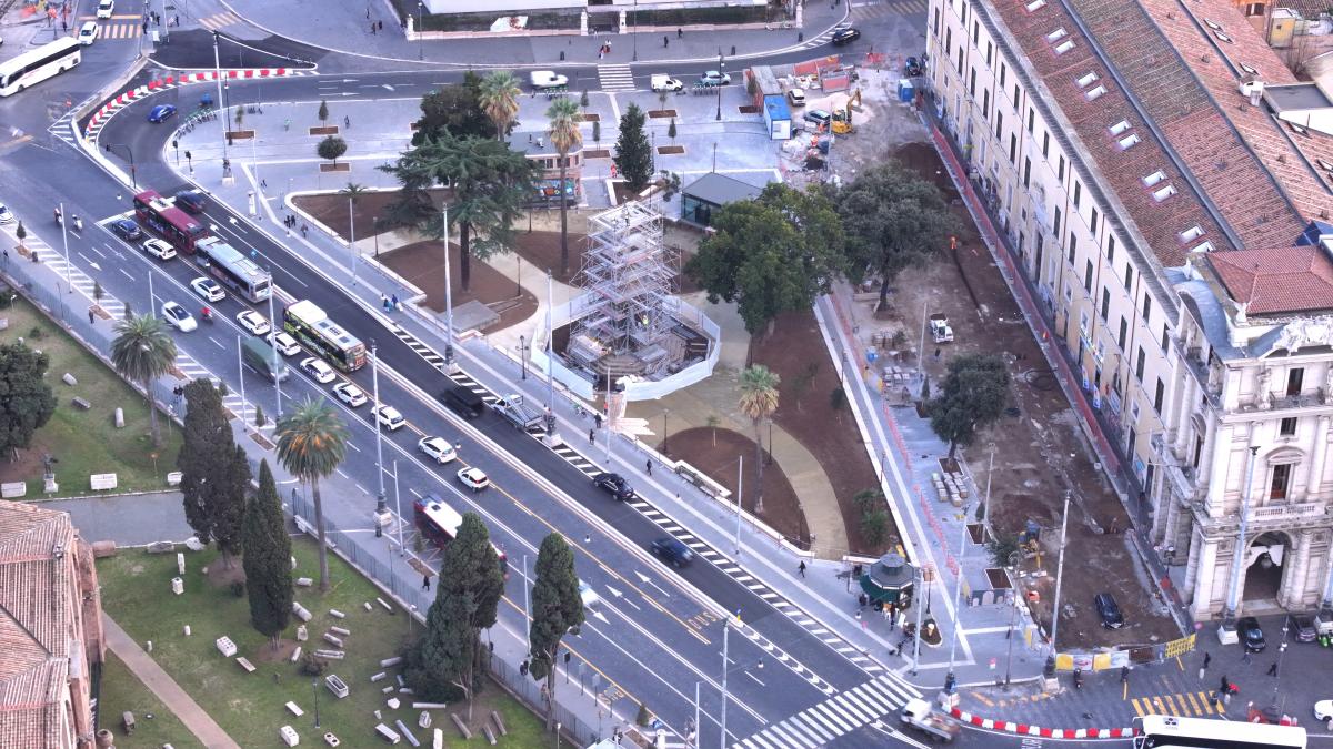 Immagine ante operam e progetto 