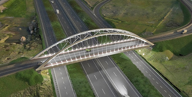 Render del nuovo ponte