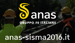 Anas Sisma 2016 and Anas Gruppo FSI Banner brings to external website anas-sisma2016.it