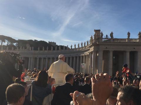 Mille 118 Miglia Papa Francesco