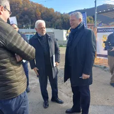 Anas - sopralluogo cantiere del “Raccordo Autostradale tra la A4 e la Val Trompia”