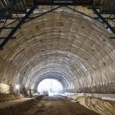 Febbraio 2025 - imbocco est galleria Tai di Cadore