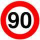 Limite 90 km/h